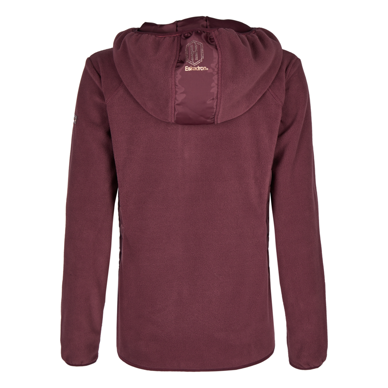 Eskadron Ladies Zip Fleece Jacket Fanatics AW23 - Cassis-1